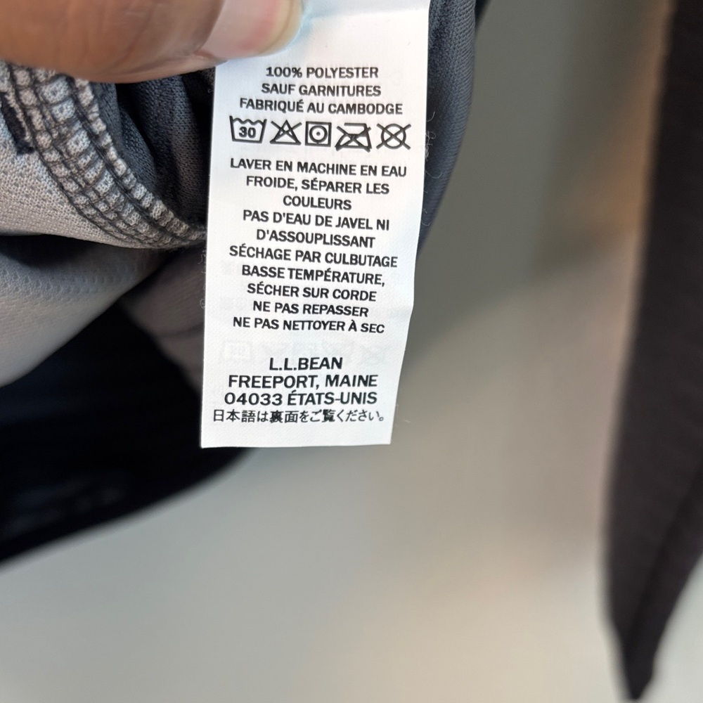 NWT L.L. Bean Alright Knit Pullover Alley Gray Women's Jacket S - Picture 10 of 14